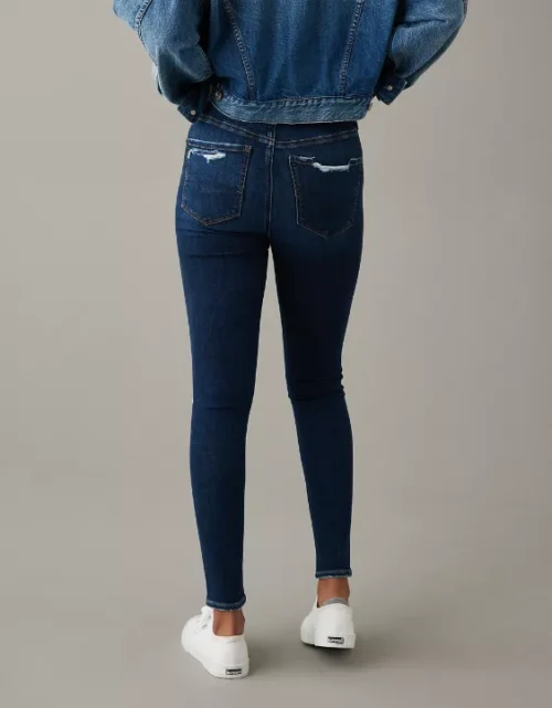 AE Next Level Ripped Super High-Waisted Jegging