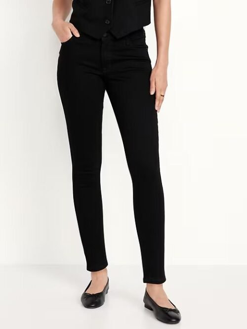 Mid-Rise Rockstar Super-Skinny Jeans