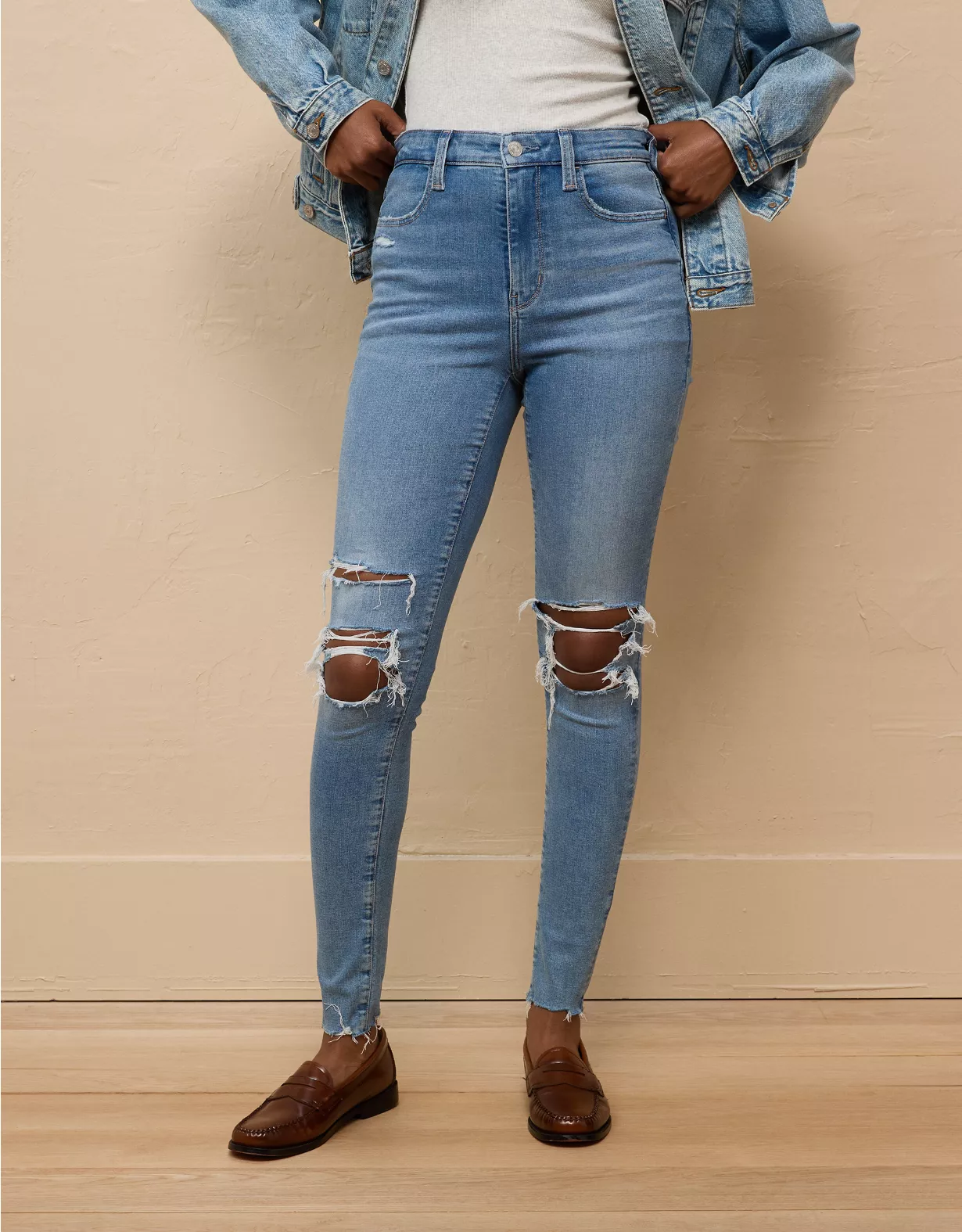 AE Next Level Super High-Waisted Jegging