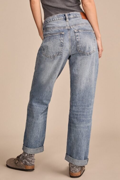 Mid rise boyfriend Jean